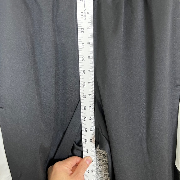 Puma Women's Sweatpants Size M Black White DRYCELL Ankle Zip Front Pockets - Picture 5 of 14